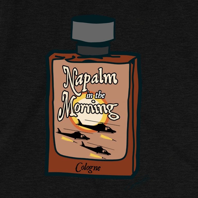 Napalm Cologne • Women’s Casual V-Neck T-Shirt